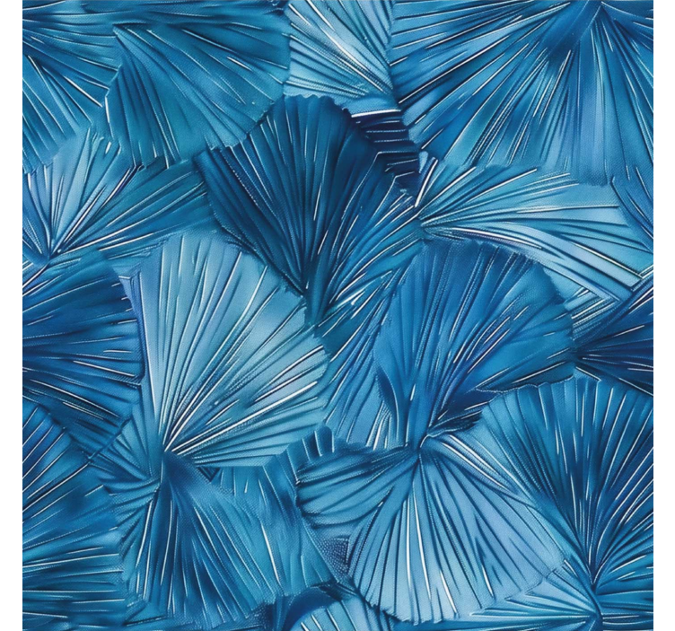 Estor enrollable azul puntos visuales azules - TenVinilo