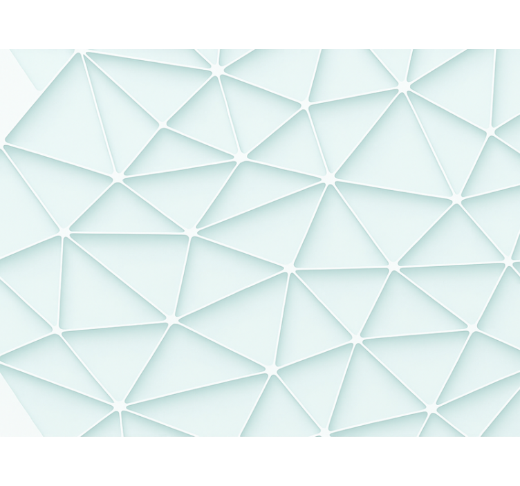 Estor enrollable azul diseño triángulo abstracto - TenVinilo