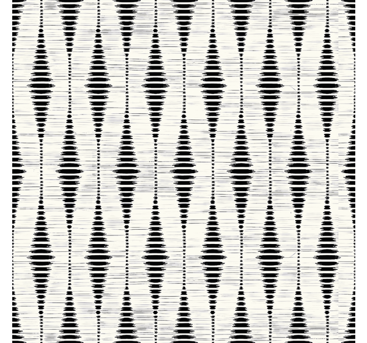Estor enrollable moderno ikat negro rabaul - TenVinilo
