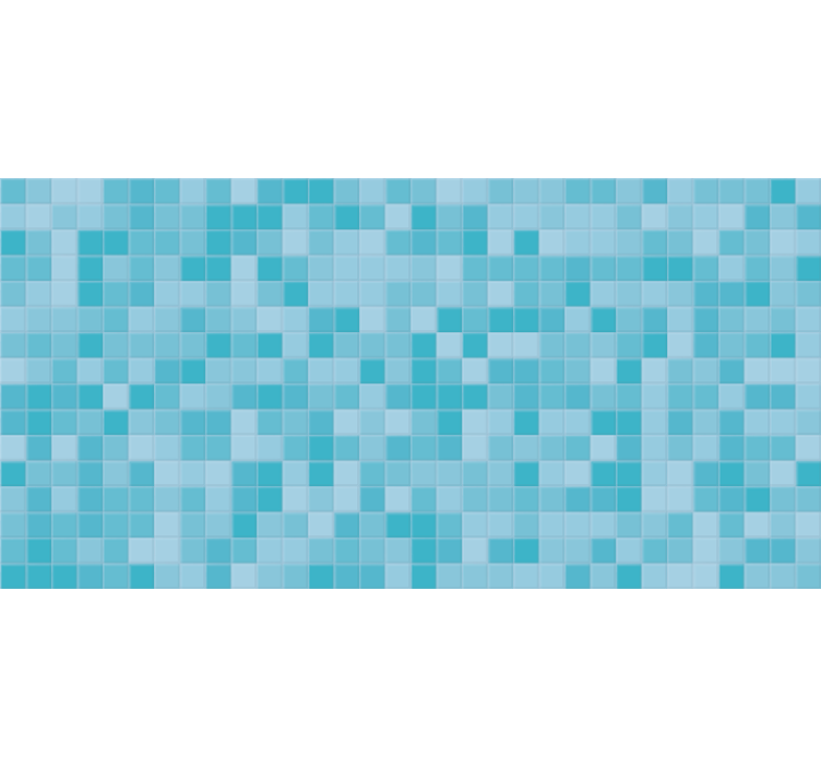 Estor enrollable azul estilo veneciano - TenVinilo