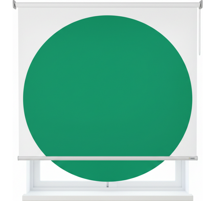 Estor enrollable verde natural - TenVinilo