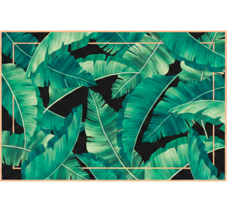 Estor enrollable verde hojas verdes oscuras - TenVinilo