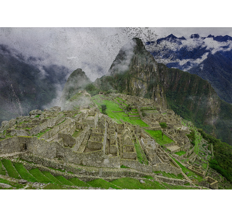 Estor enrollable salón machu picchu - TenVinilo