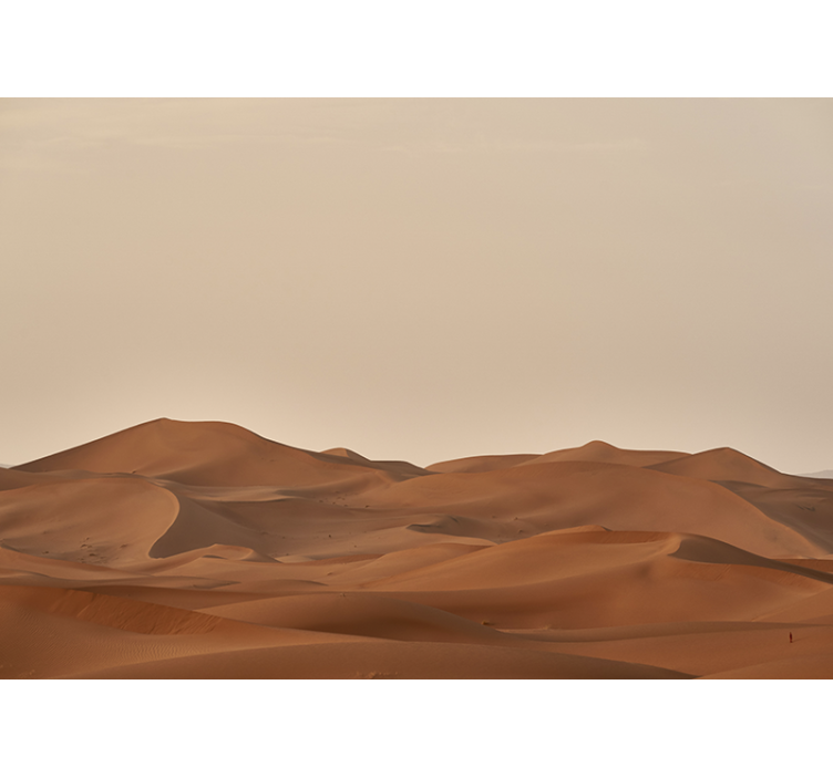 Estor enrollable salón dunas de arena en el desierto - TenVinilo