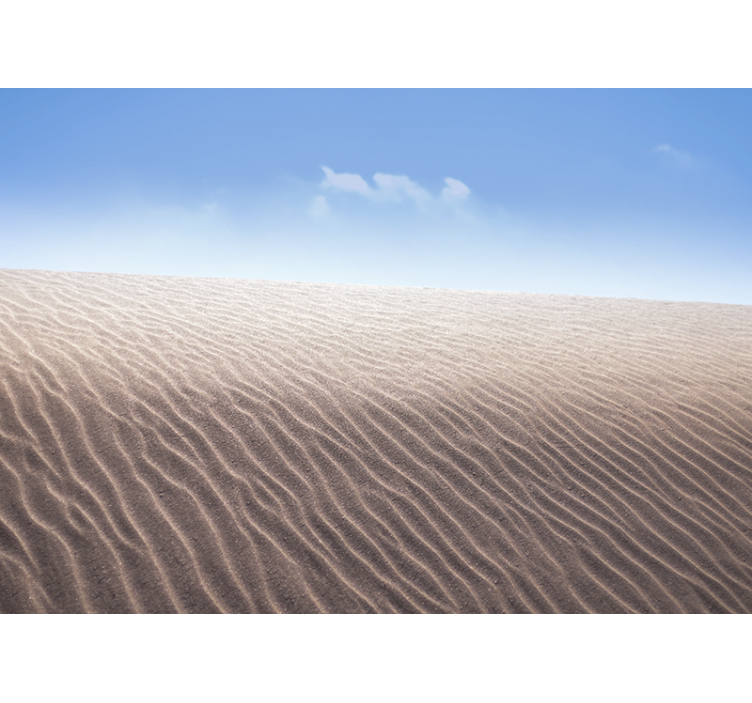 Estor enrollable salón líneas en la arena del desierto - TenVinilo