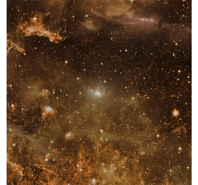 Estor enrollable salón nubes misteriosas espacio cosmos - TenVinilo