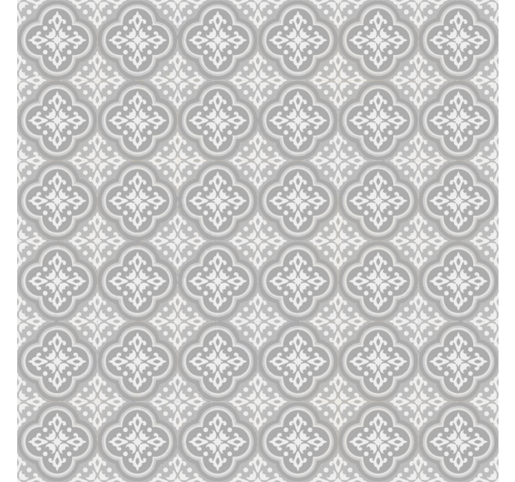 Estor enrollable gris azulejos portugueses grises - TenVinilo