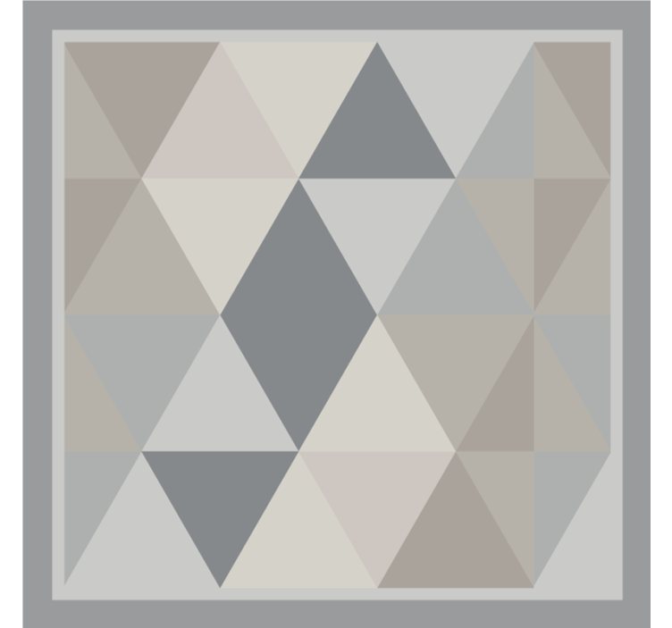 Estor enrollable gris triángulos pantone gris - TenVinilo