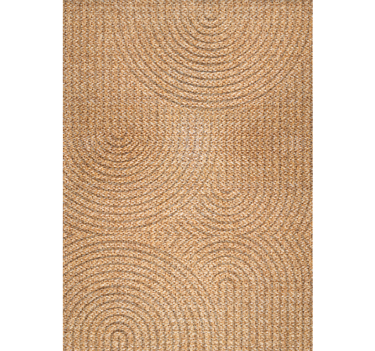 Estor enrollable beige arcos efecto tejido - TenVinilo