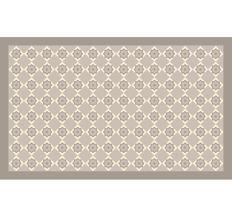 Estor enrollable beige azulejos beige cemento - TenVinilo