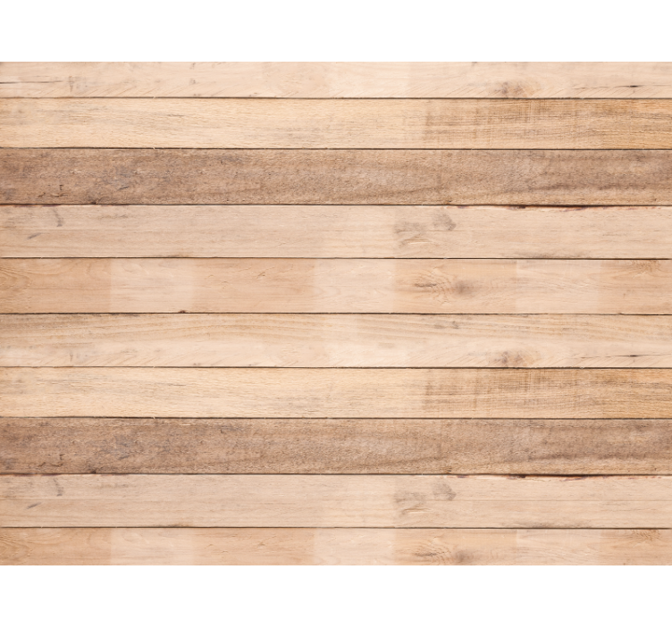 Estor enrollable beige con diseño de tablones de madera - TenVinilo