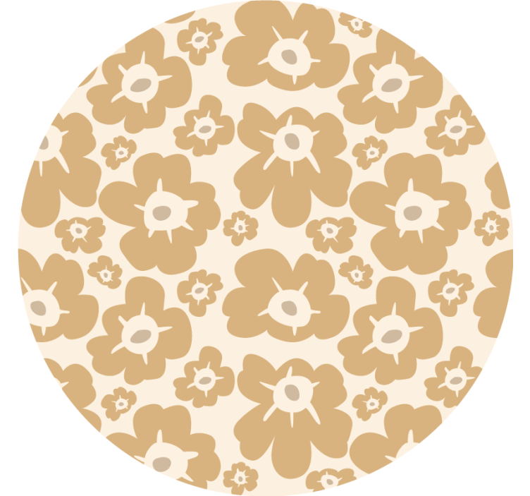Estor enrollable beige amapolas beige - TenVinilo