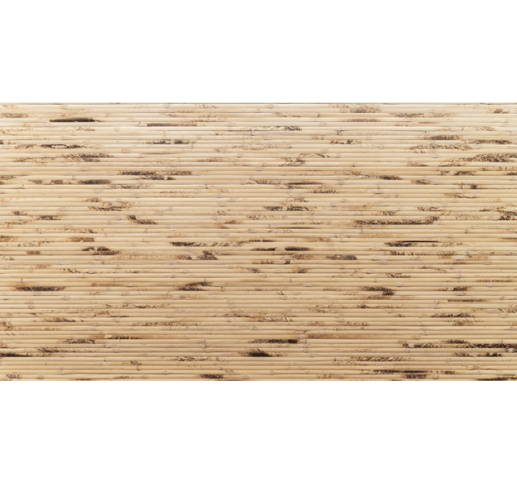 Estor enrollable beige palitos de madera marrón claro - TenVinilo