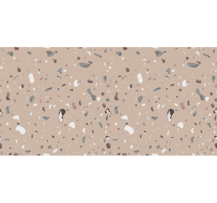 Estor enrollable beige beige terrazzo - TenVinilo