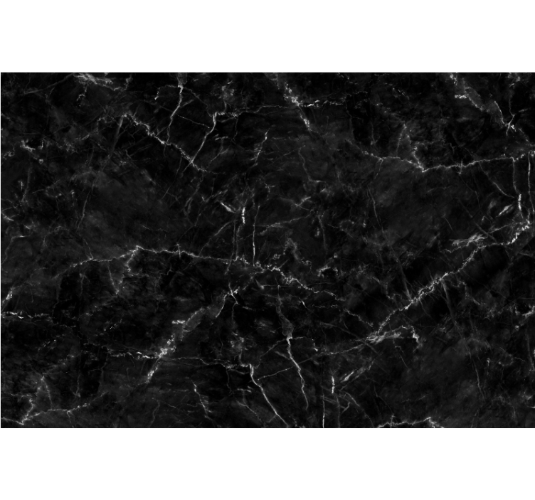 Estor enrollable habitación mármol negro cocina - TenVinilo