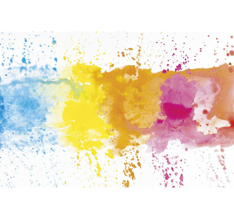 Estor enrollable habitación superficie salpicada colorida - TenVinilo