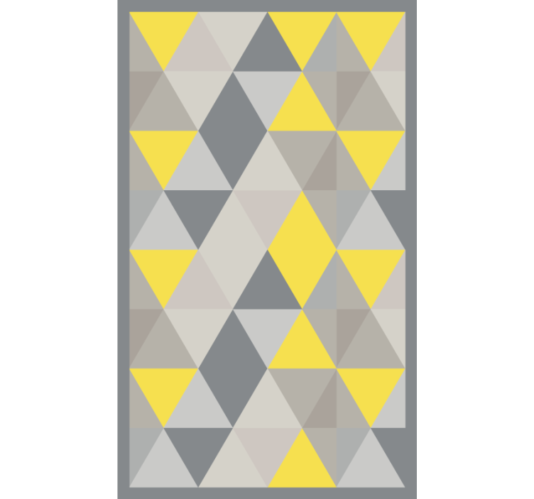 Estor enrollable habitación triángulos pantone - TenVinilo