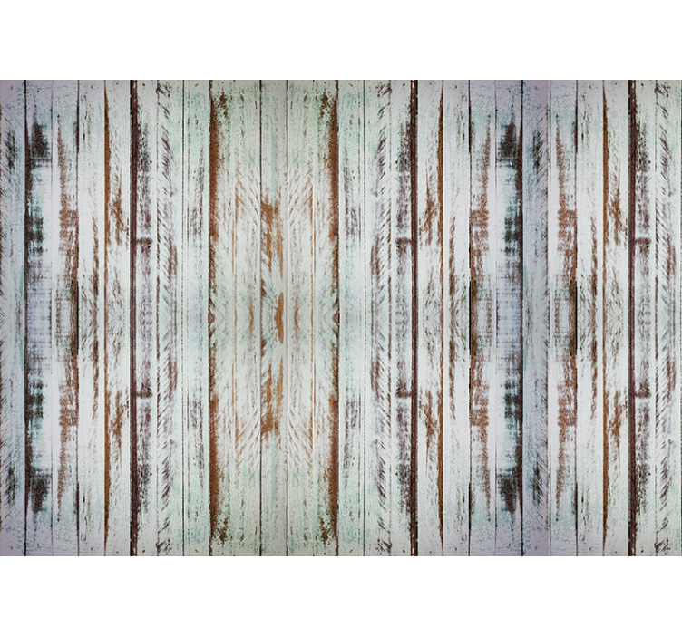 Estor enrollable habitación madera estripada - TenVinilo