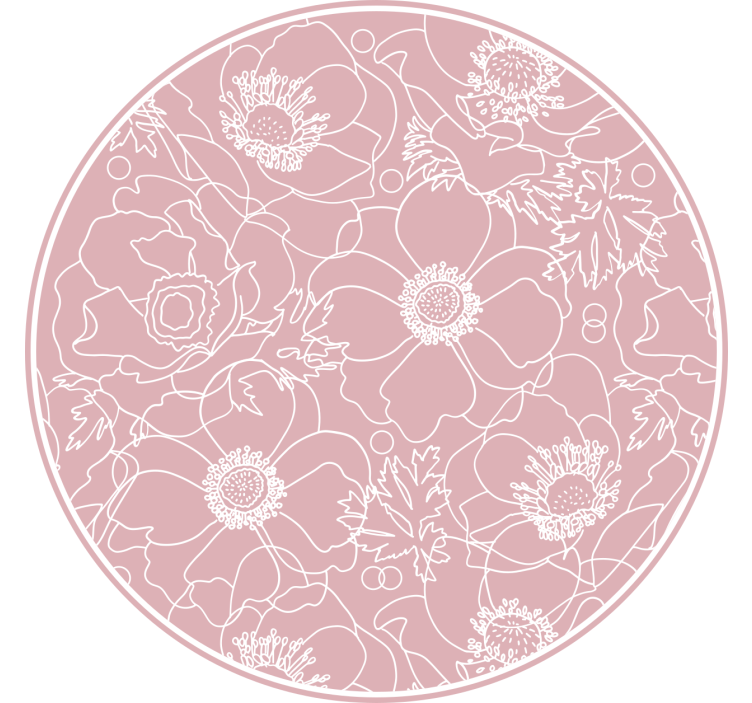 Estor enrollable habitación pintura rosa elegante - TenVinilo