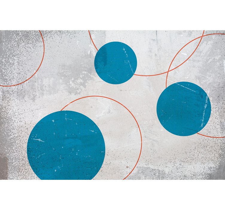 Estor enrollable habitación diseño brutalista - TenVinilo