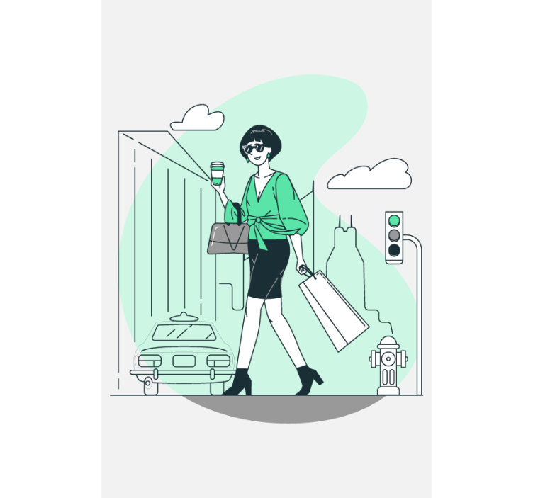 Estor enrollable vida urbana con estilo - TenVinilo