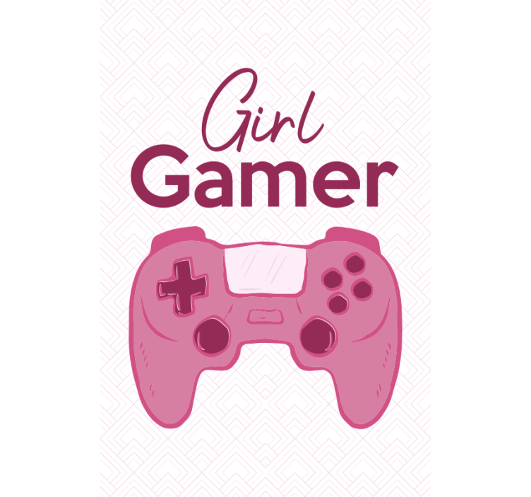 Estor enrollable gamer chica controladora - TenVinilo