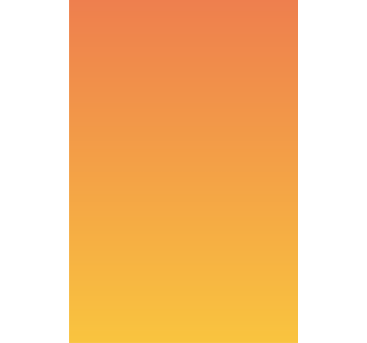 Estor enrollable opaco tonos naranjas degradados - TenVinilo