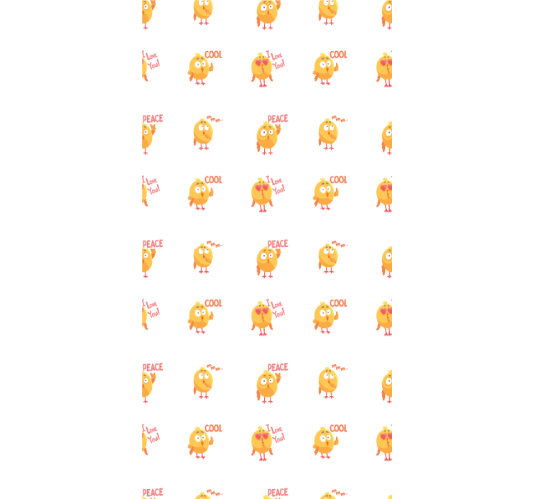 Estor enrollable animales expresiones de pájaros lindos - TenVinilo