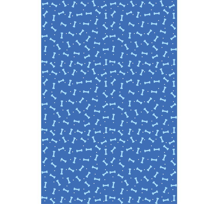 Estor enrollable animales patrón de hueso de perro - TenVinilo