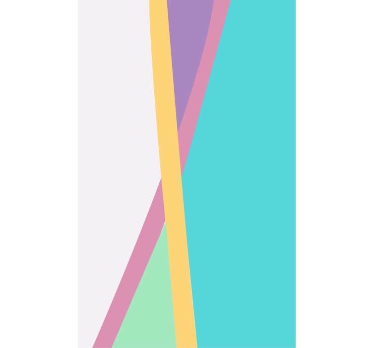 Estor enrollable moderno patrones geométricos coloridos - TenVinilo