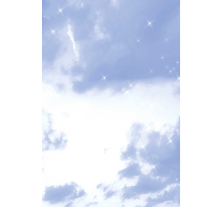 Estor enrollable nubes cielo suave - TenVinilo