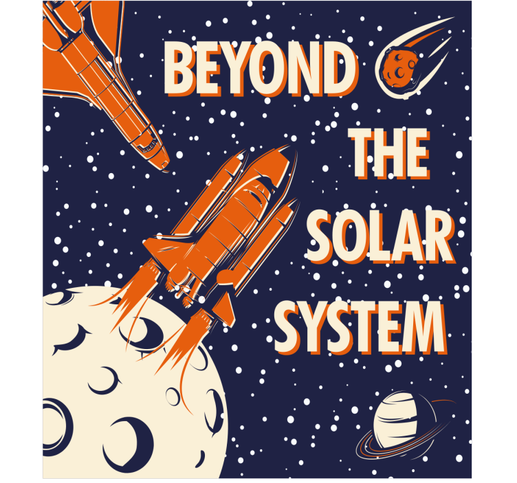 Estor enrollable gamer aventura de exploración espacial - TenVinilo