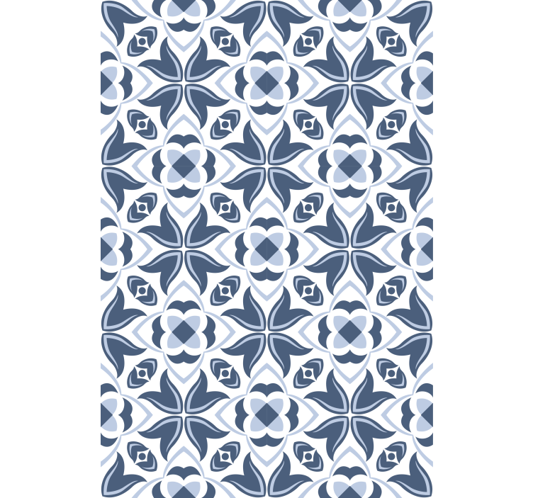 Estor enrollable cocina tema de mosaico complejo - TenVinilo