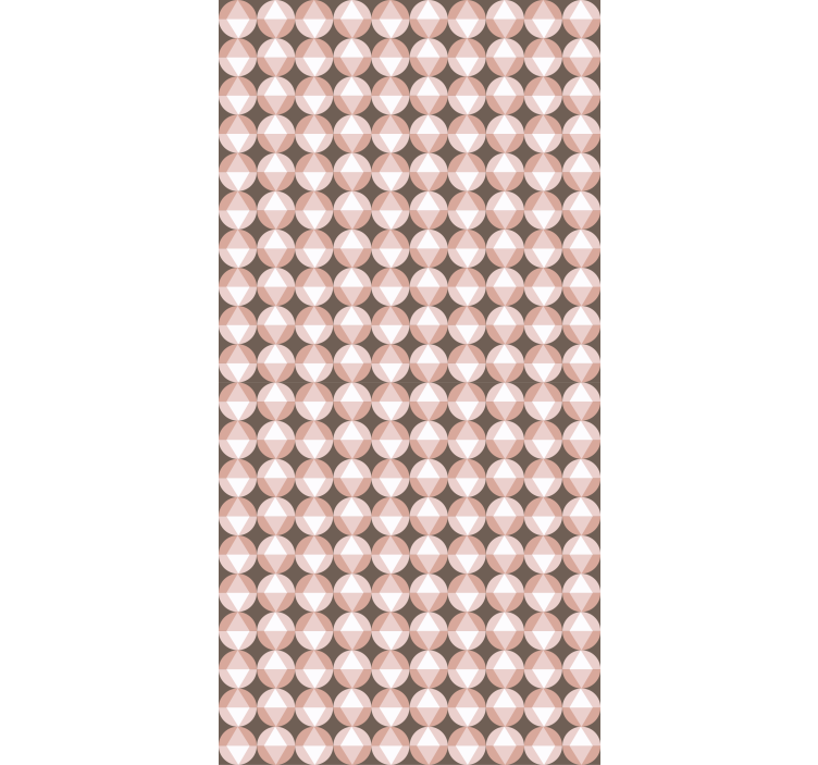 Estor enrollable textura configuración de formas geométricas - TenVinilo