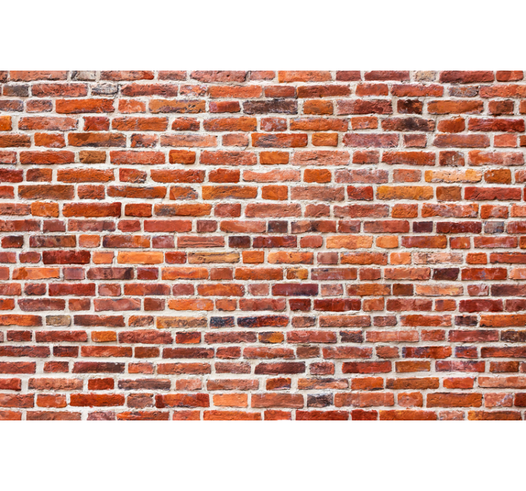 Estor enrollable textura patrón de ladrillo rústico - TenVinilo