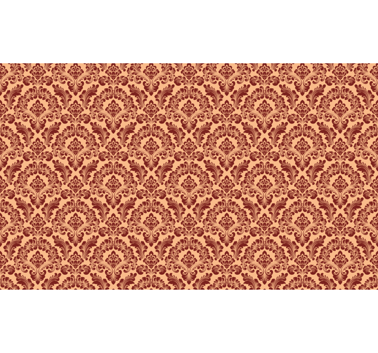 Estor enrollable elegante tema floral intrincado - TenVinilo