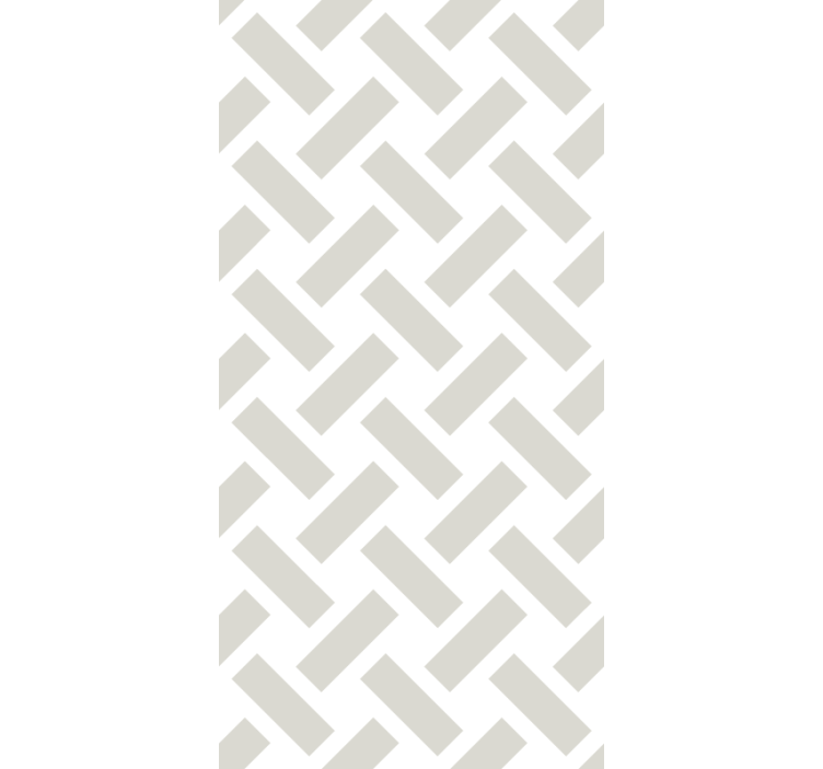 Estor enrollable moderno motivo geométrico - TenVinilo