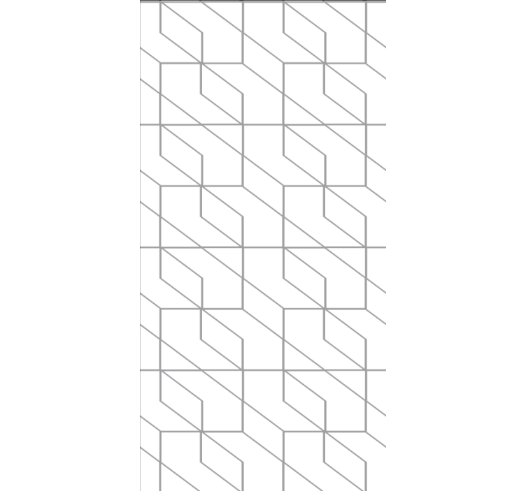 Estor enrollable moderno arte geométrico elegante - TenVinilo