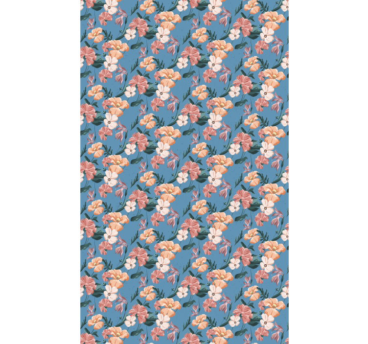 Estores enrollable flores delicia de estampado floral - TenVinilo