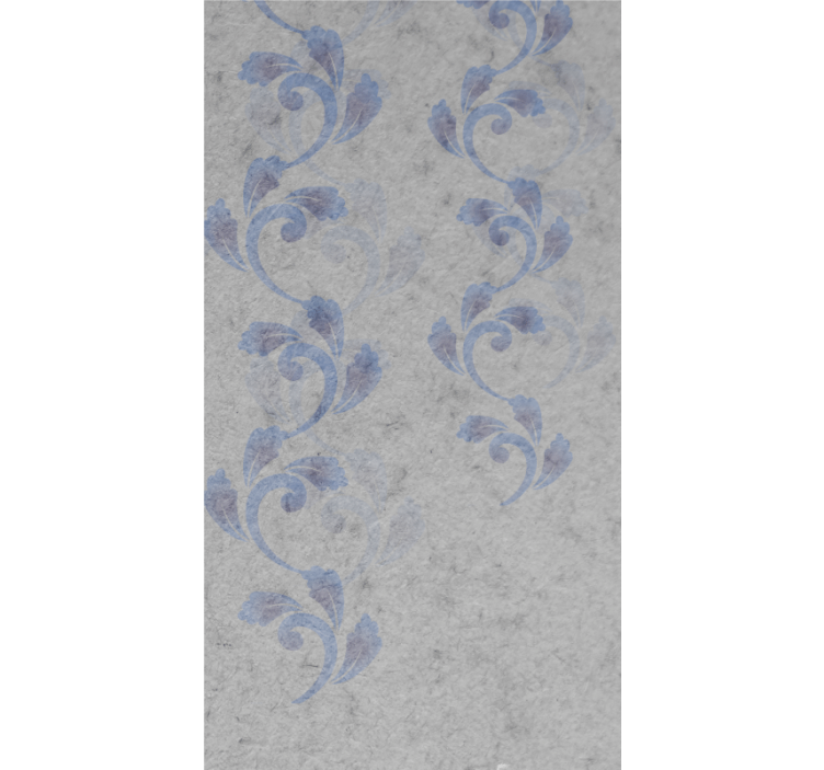 Estores enrollable flores tema botánico ascendente - TenVinilo