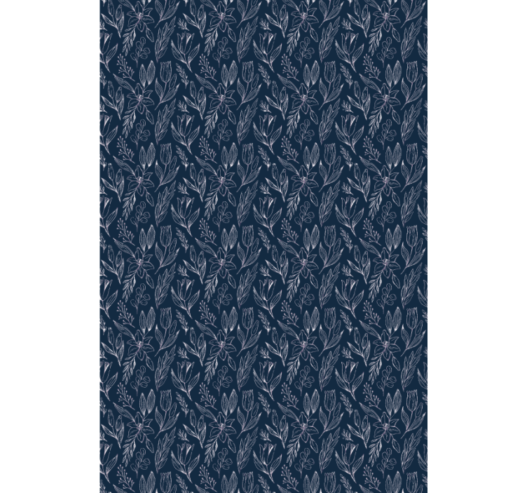 Estores enrollable flores elegancia con motivos florales - TenVinilo