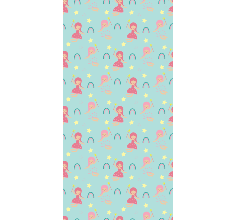 Estor habitación infantil Hadas Arcoiris - TenVinilo