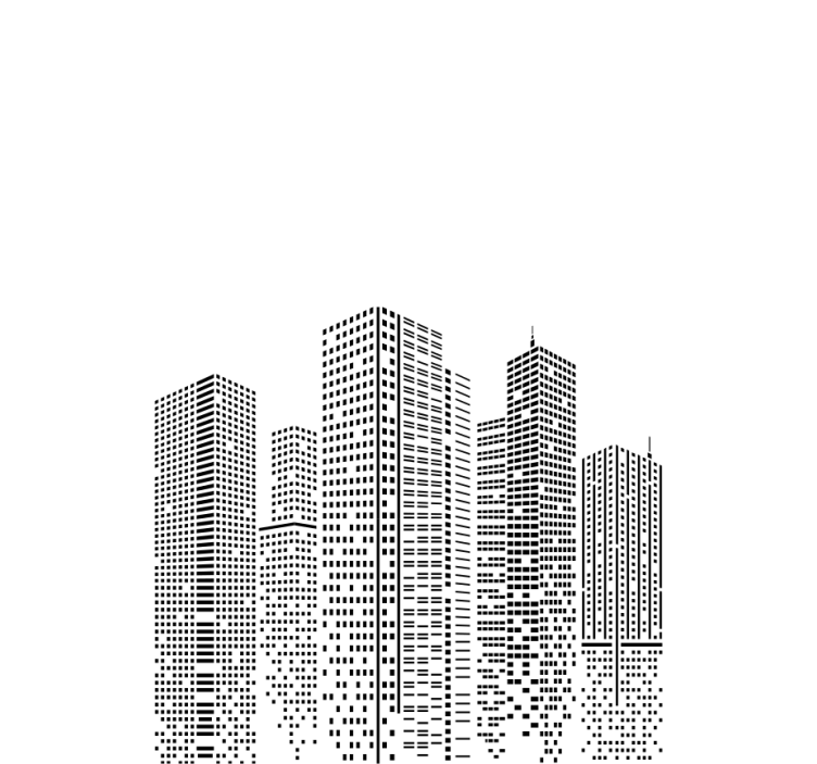 Estor estilo original oficina skyline - TenVinilo