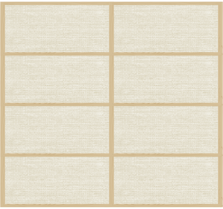 Estor patrón estructura de panel japonés - TenVinilo