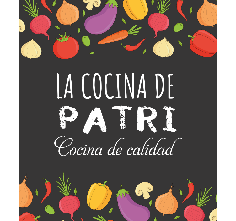 Estor enrollable cocina original personalizable  calidad - TenVinilo