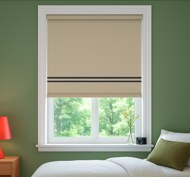 Estor enrollable juvenil tejido neutro - TenVinilo