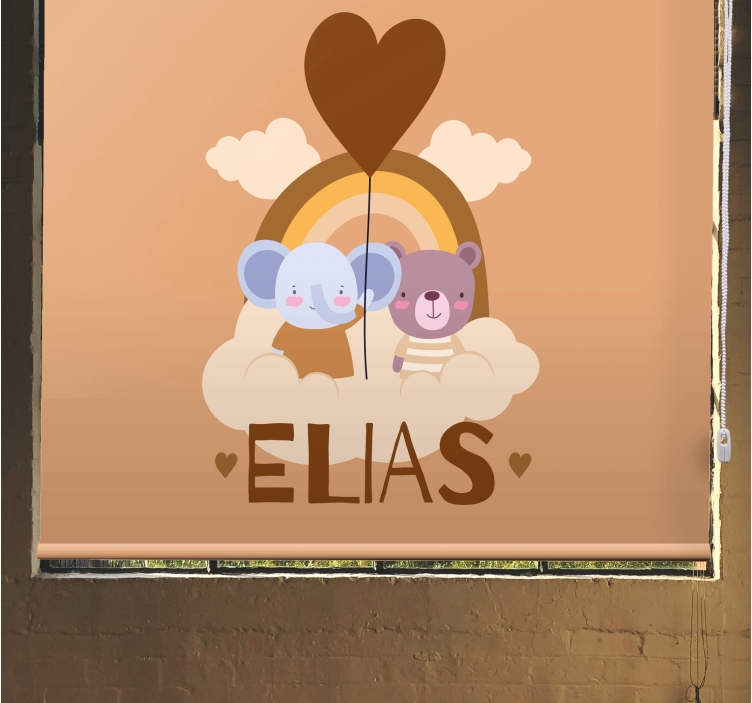 Estor enrollable personalizable amigos osos koala - TenVinilo