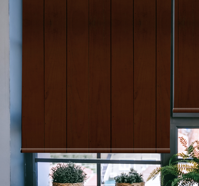 Estor enrollable textura patrón de tablones de madera - TenVinilo