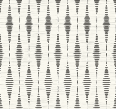 Estor habitación matrimonio rabaul ikat gris y beige - TenVinilo