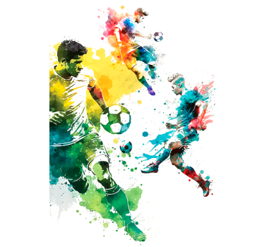 Estor enrollable fútbol deporte en acción - TenVinilo